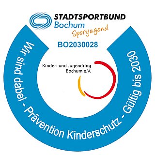 Wir sind dabei - Prävention Kinderschutz - Gültig bis 2030
